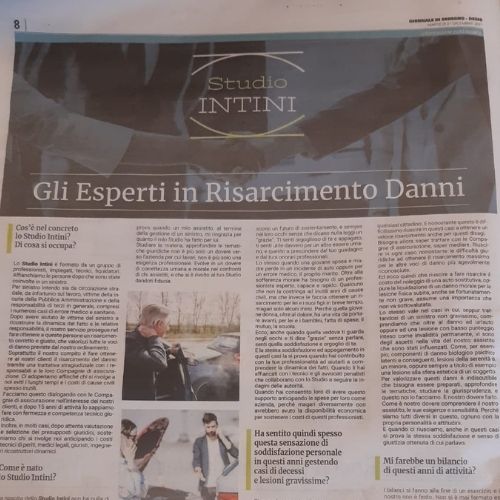Giornale di Seregno intervista a Diego Intini